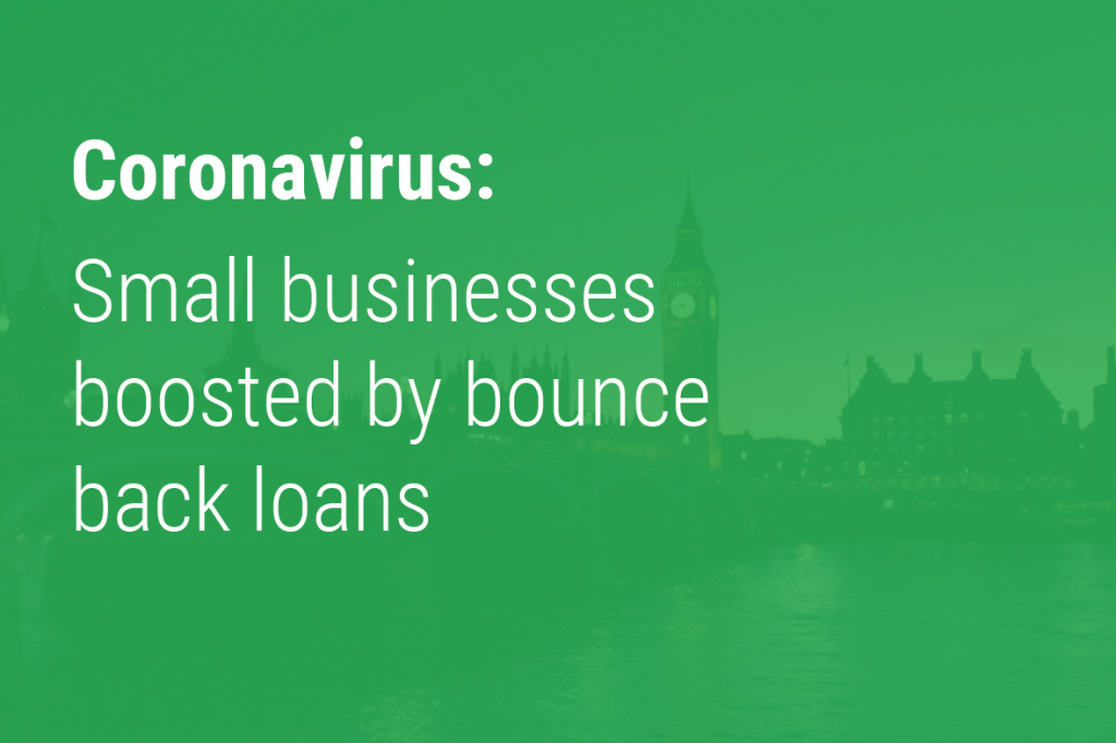 Small businesses boosted by bounce back loans